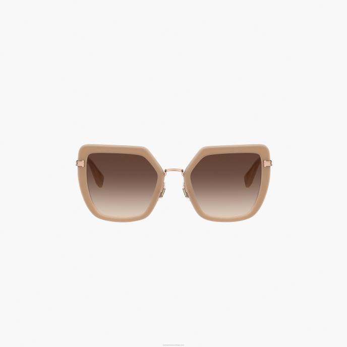 Marc Jacobs ícone de óculos de sol de borboleta grandes 8RF6380