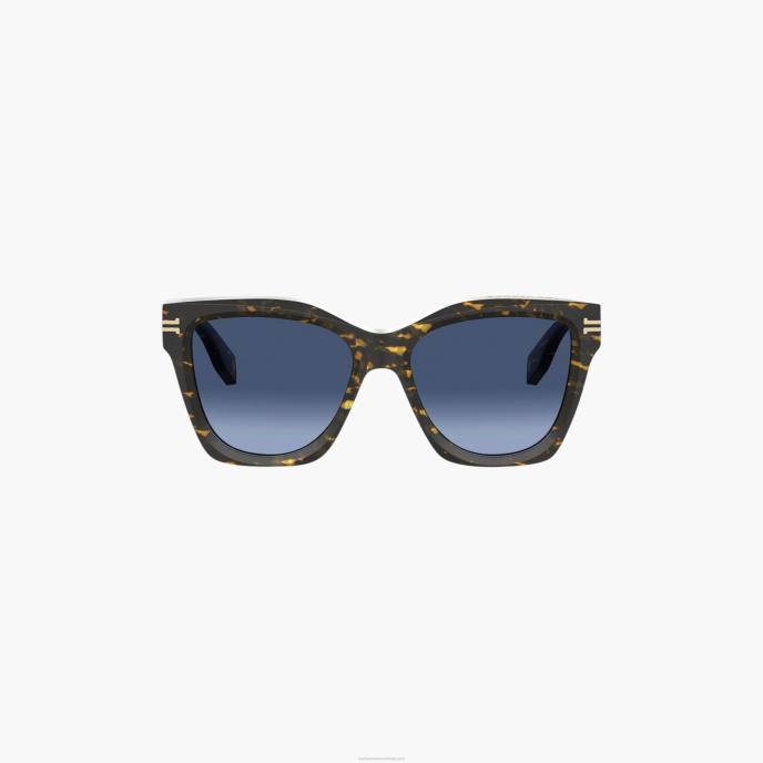 Marc Jacobs óculos de sol quadrados oversized icon edge 8RF6389
