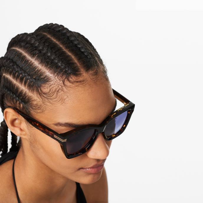 Marc Jacobs óculos de sol quadrados oversized icon edge 8RF6389