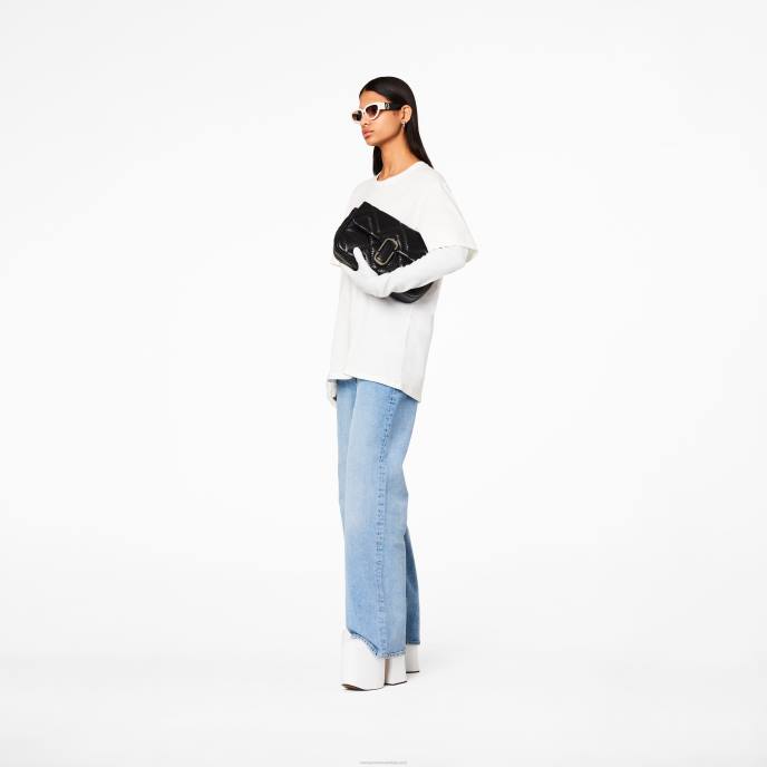 Marc Jacobs a bolsa de ombro grande de couro acolchoado 8RF6213