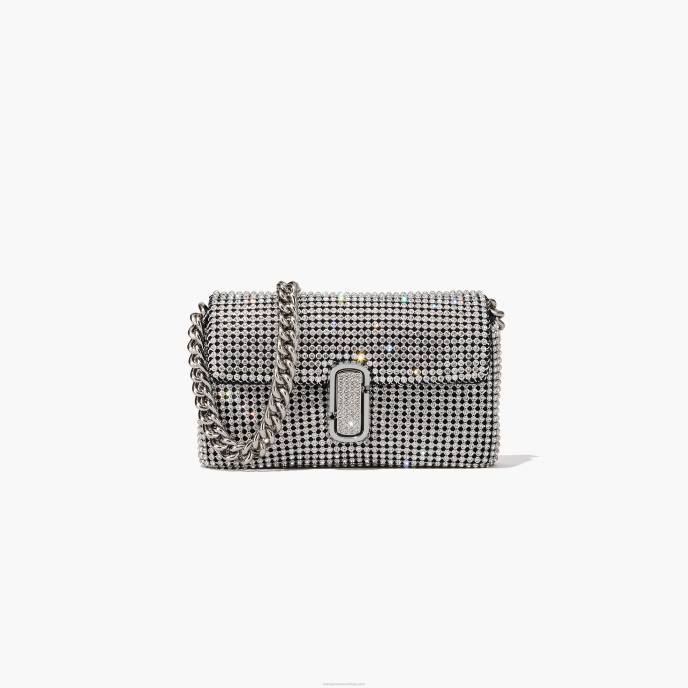 Marc Jacobs a mini bolsa de ombro com strass 8RF6220