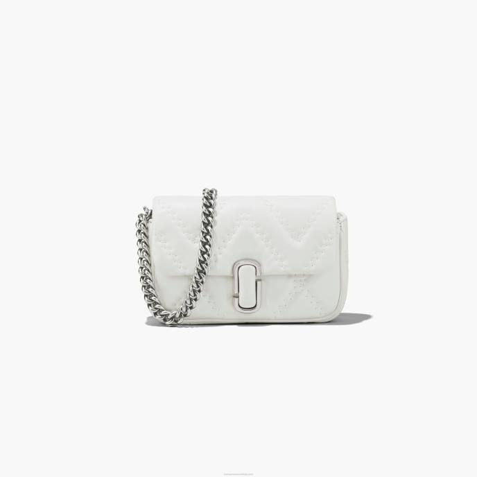 Marc Jacobs a mini bolsa de couro acolchoado 8RF6210