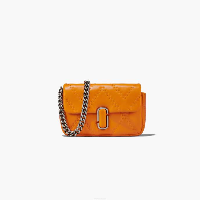 Marc Jacobs a mini bolsa de couro acolchoado 8RF6211