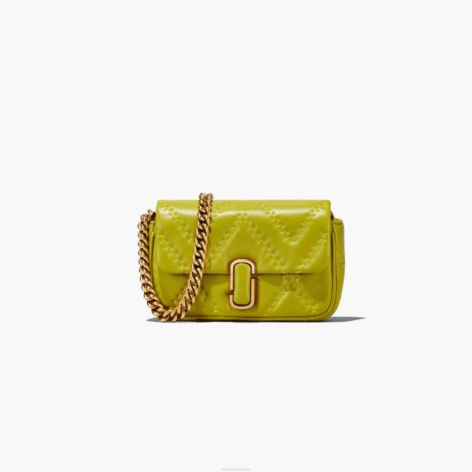 Marc Jacobs a mini bolsa de couro acolchoado 8RF6212