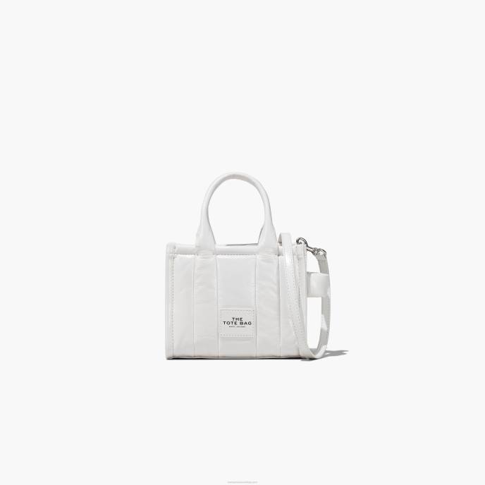 Marc Jacobs a bolsa micro enrugada brilhante 8RF6110