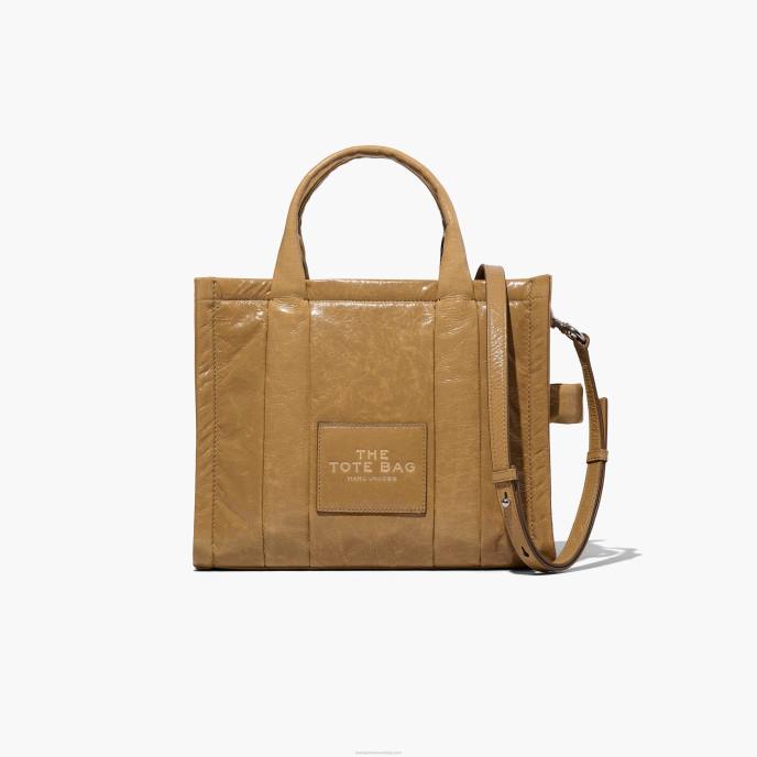 Marc Jacobs a bolsa tote média crinkle brilhante 8RF6112