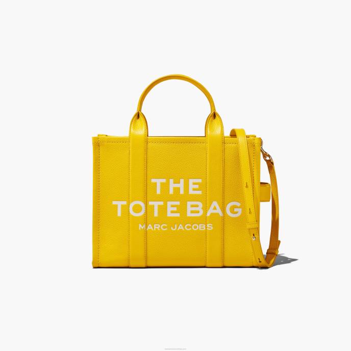 Marc Jacobs a bolsa tote média de couro 8RF611