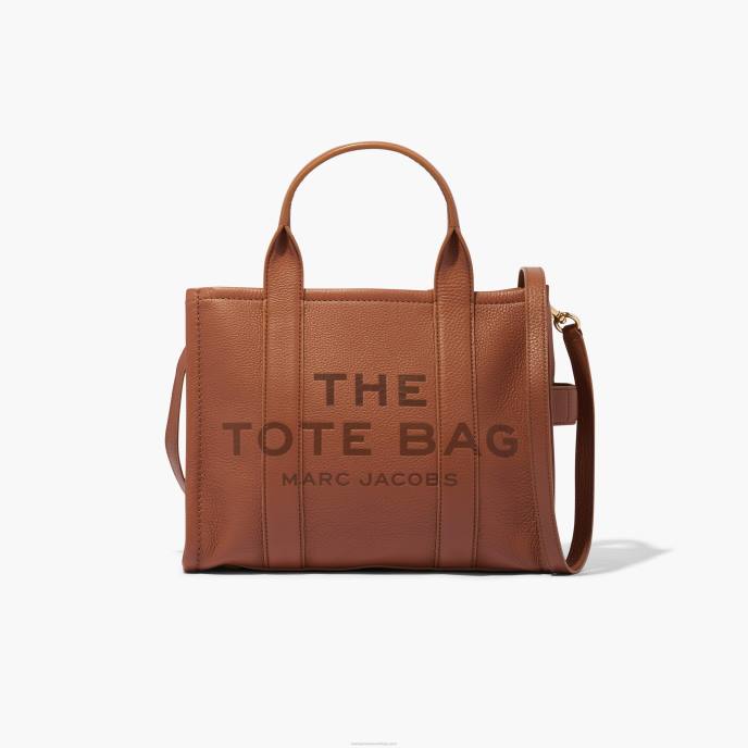 Marc Jacobs a bolsa tote média de couro 8RF629