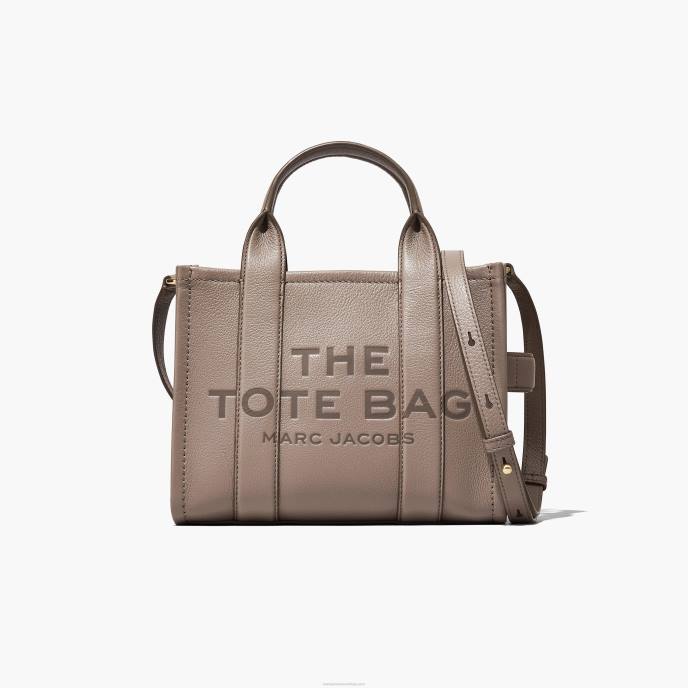 Marc Jacobs a bolsa tote média de couro 8RF642