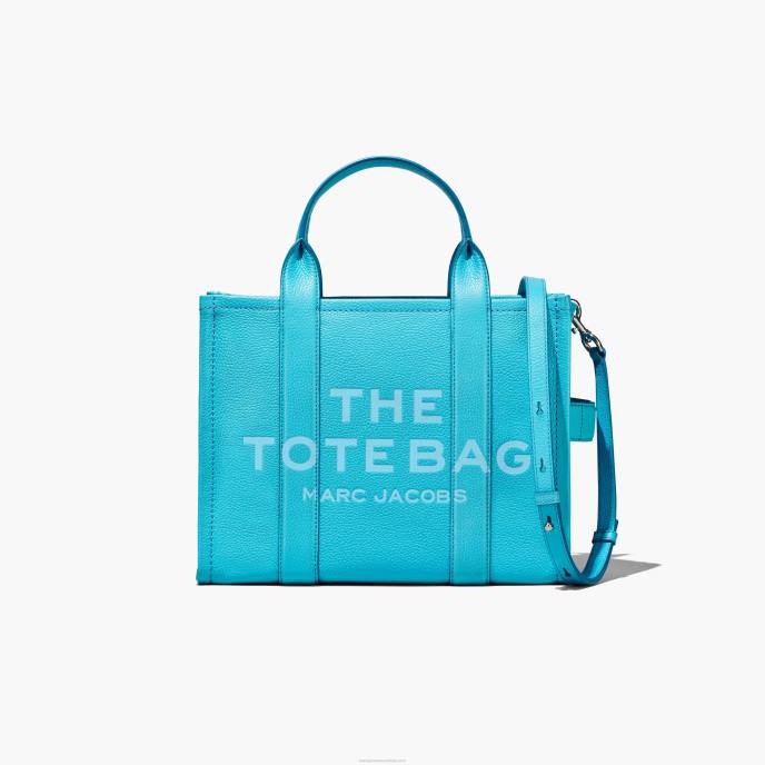 Marc Jacobs a bolsa tote média de couro 8RF67