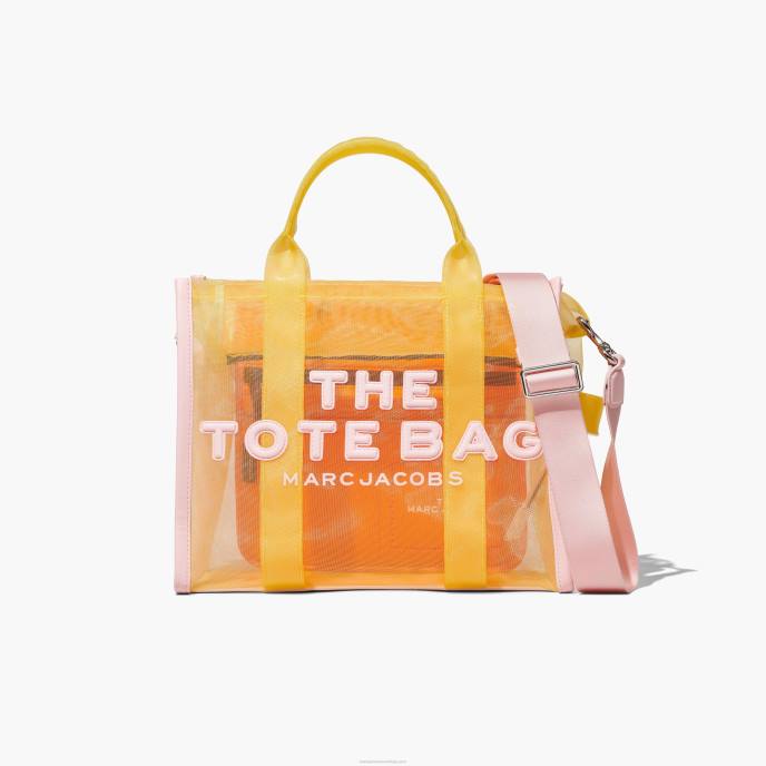 Marc Jacobs a bolsa tote média de malha colorblock 8RF6101