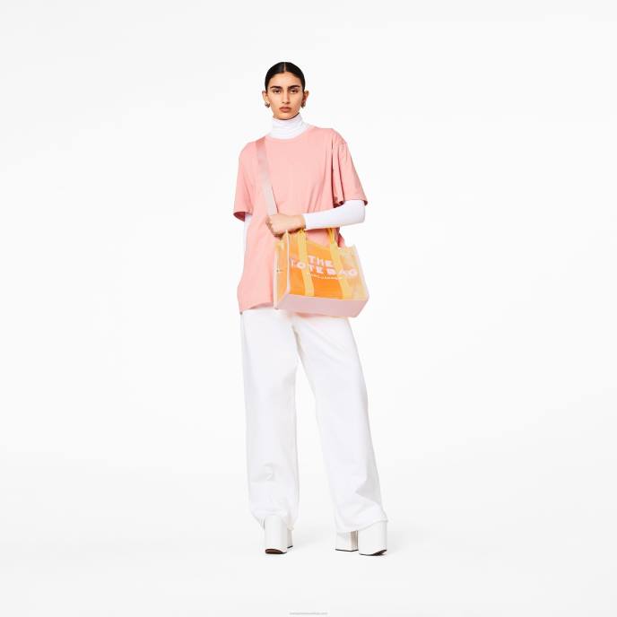 Marc Jacobs a bolsa tote média de malha colorblock 8RF6101