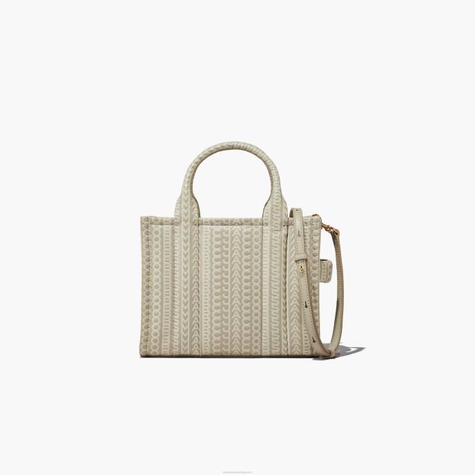 Marc Jacobs a mini bolsa de couro monograma 8RF676