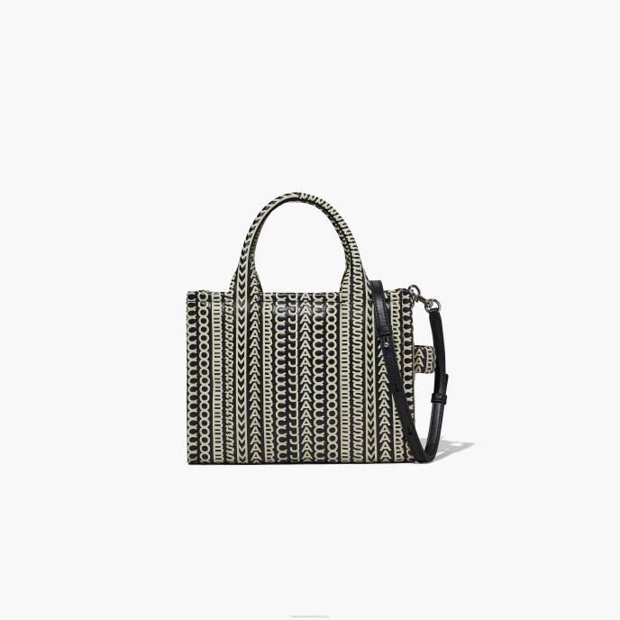 Marc Jacobs a mini bolsa de couro monograma 8RF678