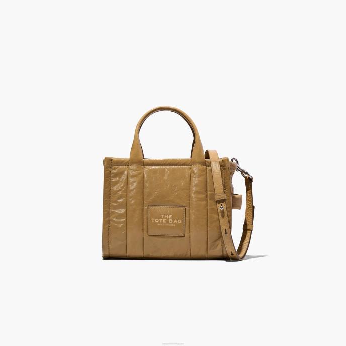 Marc Jacobs a mini bolsa enrugada brilhante 8RF6114
