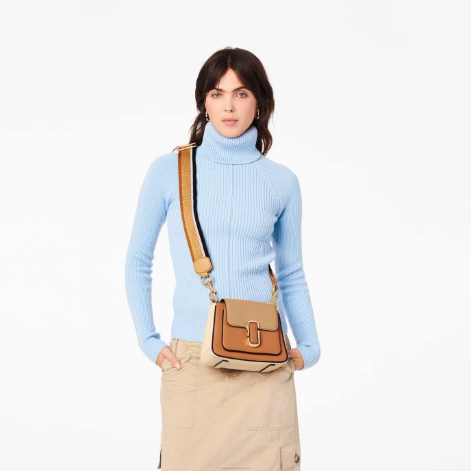 Marc Jacobs a mini mochila com corrente colorblock 8RF6222