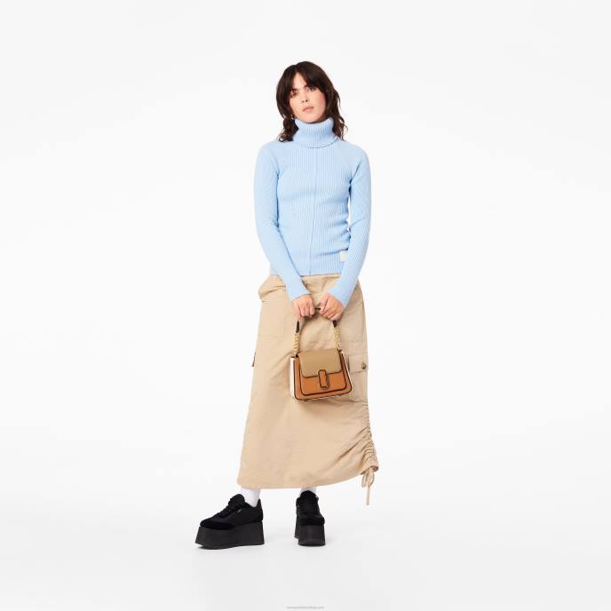 Marc Jacobs a mini mochila com corrente colorblock 8RF6222
