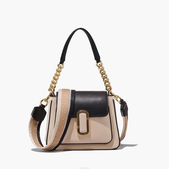 Marc Jacobs a mini mochila com corrente colorblock 8RF6223