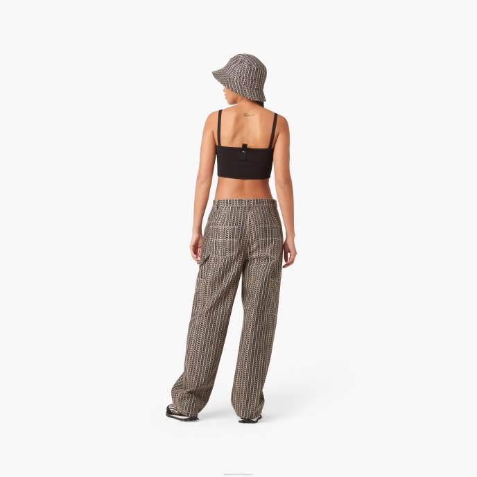 Marc Jacobs as calças dos pintores de monograma 8RF6502