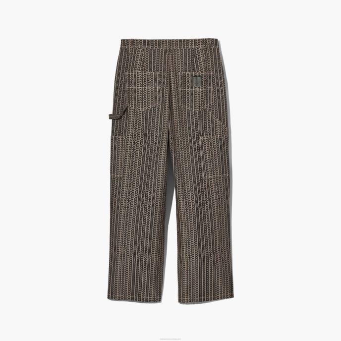 Marc Jacobs as calças dos pintores de monograma 8RF6502