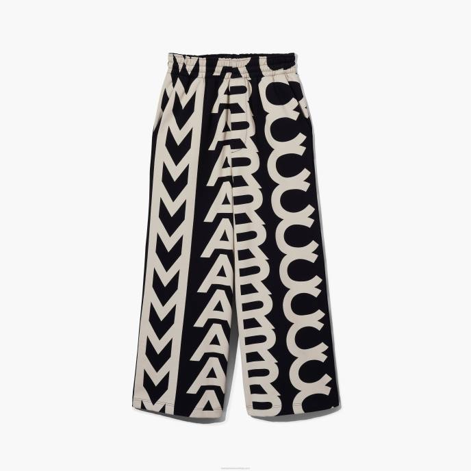 Marc Jacobs calça de moletom superdimensionada do monograma 8RF6515