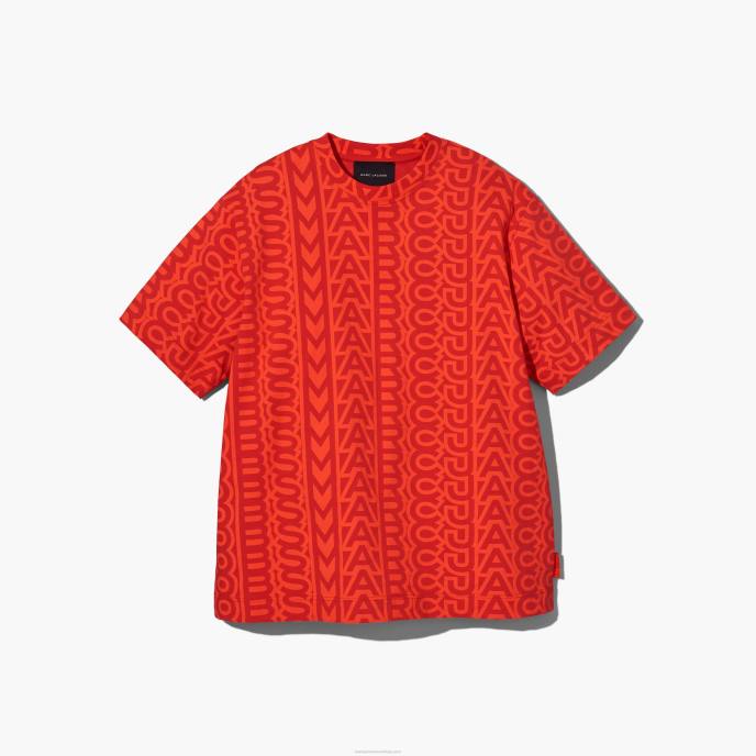 Marc Jacobs a camiseta grande do monograma 8RF6480