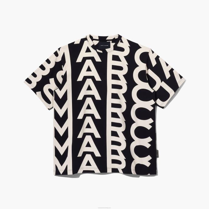 Marc Jacobs a camiseta grande do monograma 8RF6519