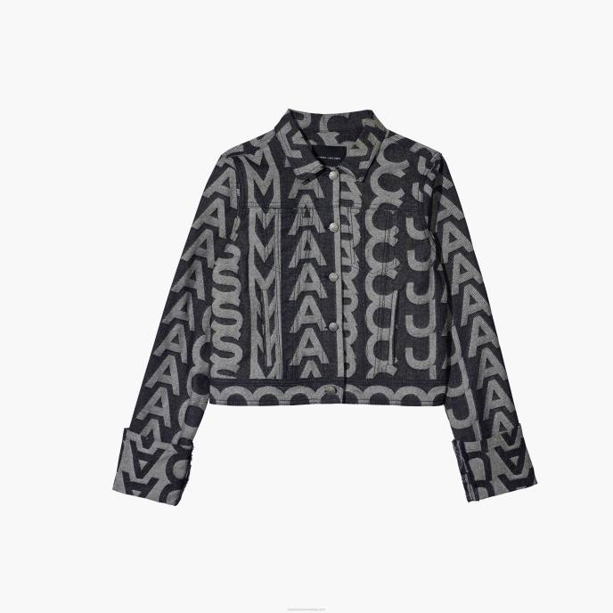 Marc Jacobs a jaqueta jeans monograma 8RF6506