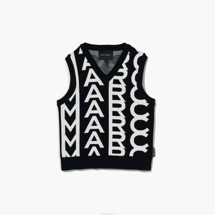 Marc Jacobs o colete de malha monograma 8RF6512