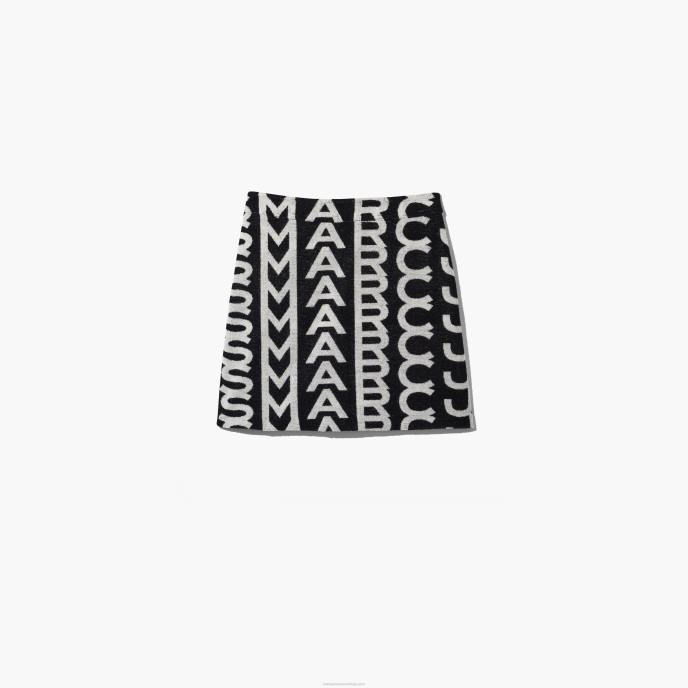 Marc Jacobs a saia felpuda monograma 8RF6539