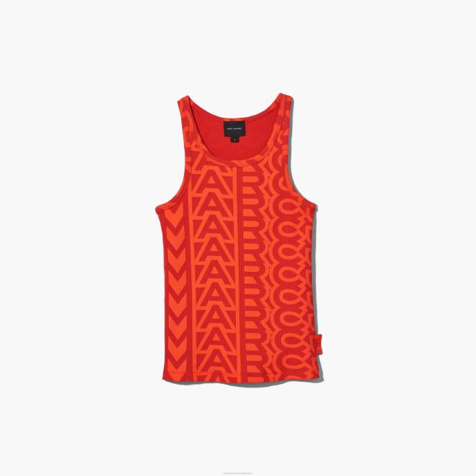 Marc Jacobs o tanque de costela monograma 8RF6478