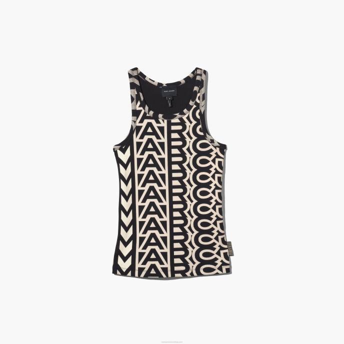 Marc Jacobs o tanque de costela monograma 8RF6479