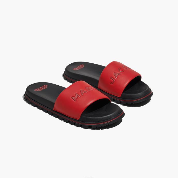 Marc Jacobs o slide de couro 8RF6589